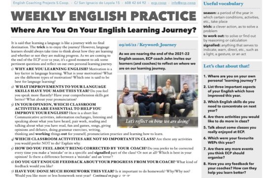 Where Are You On Your English Learning Journey?
